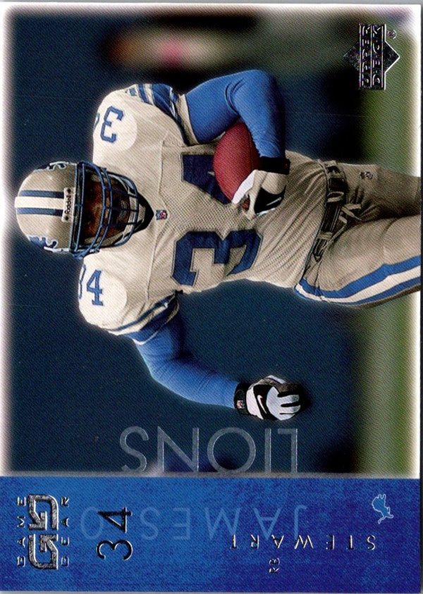 1999 Upper Deck Detroit Lions Checklist #89