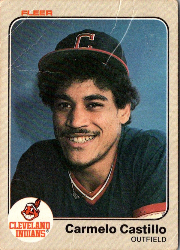 1983 Fleer Carmelo Castillo #404 Rookie