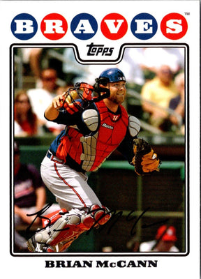 2008 Topps Brian McCann #294