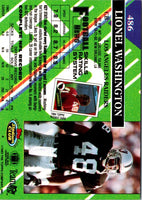 1993 Stadium Club Super Teams Bowl Lionel Washington #486