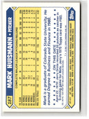 1987 Topps Tiffany Mark Huismann