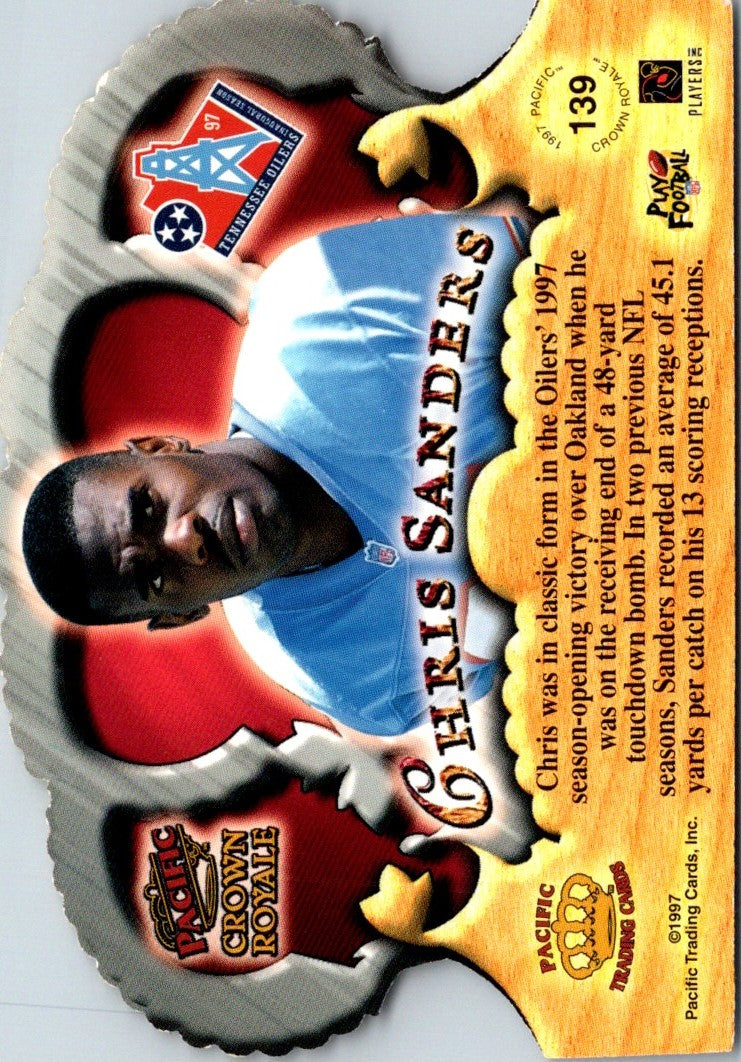 1997 Pacific Crown Royale Chris Sanders