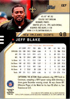 2000 Stadium Club Jeff Blake #137