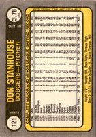 1981 Fleer Don Stanhouse #121