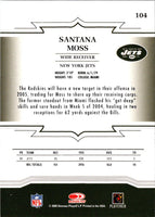 2005 Donruss Throwback Threads Santana Moss #104