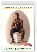 1991 Score Cooperstown Rickey Henderson