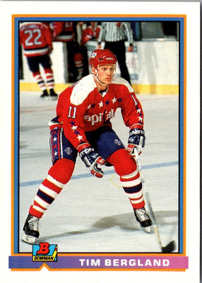 1991 Bowman Tim Bergland #297