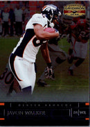 2007 Donruss Gridiron Gear Javon Walker