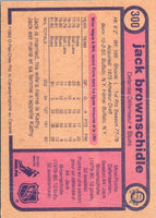 1982 O-Pee-Chee Jack Brownschidle #300
