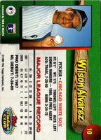 1993 Stadium Club Chicago White Sox Wilson Alvarez #10