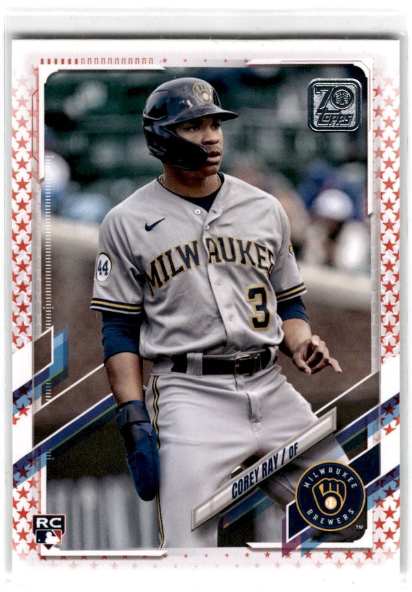 2018 Topps Heritage Minor League Black Corey Ray #153 /50