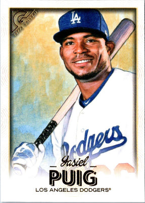 2018 Topps Gallery Yasiel Puig #18