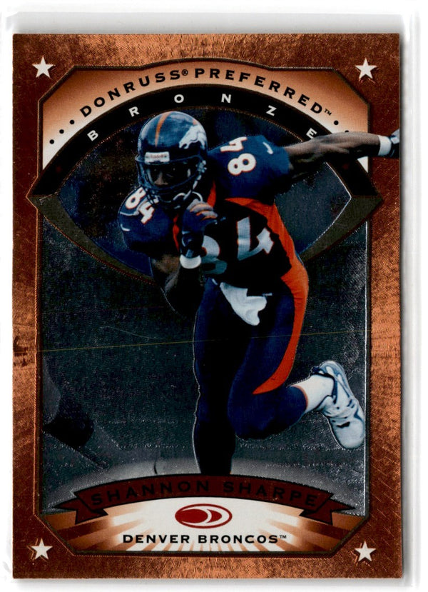1997 Donruss Preferred Shannon Sharpe #86