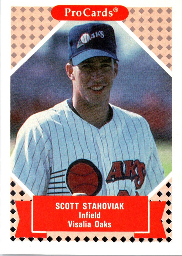 1991 ProCards Tomorrow's Heroes Scott Stahoviak #97