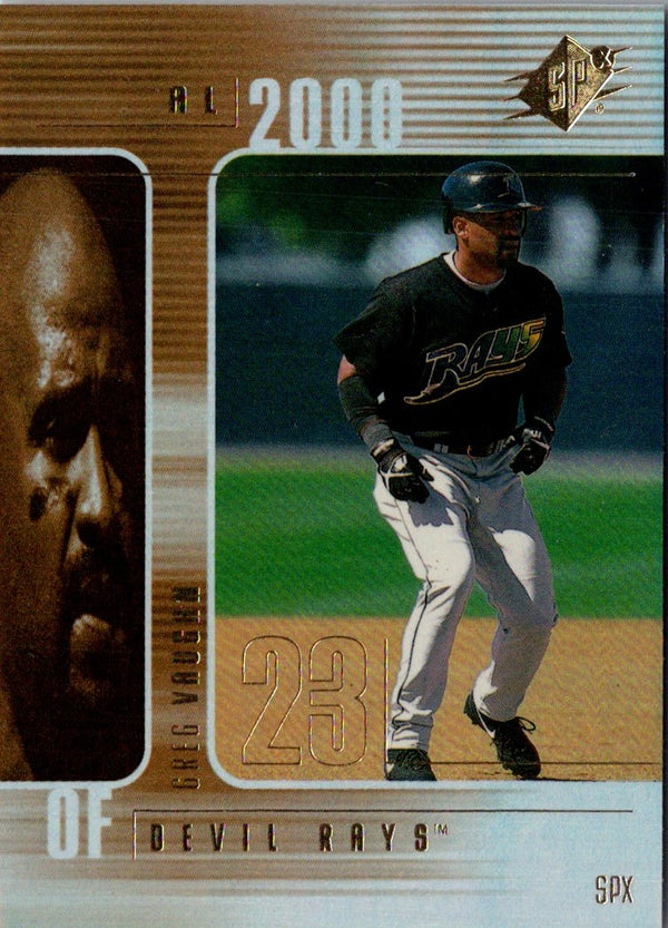 2000 SPx Greg Vaughn #34