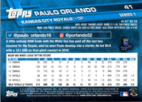 2017 Topps Paulo Orlando #41