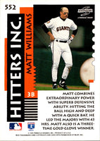 1995 Score Matt Williams #552