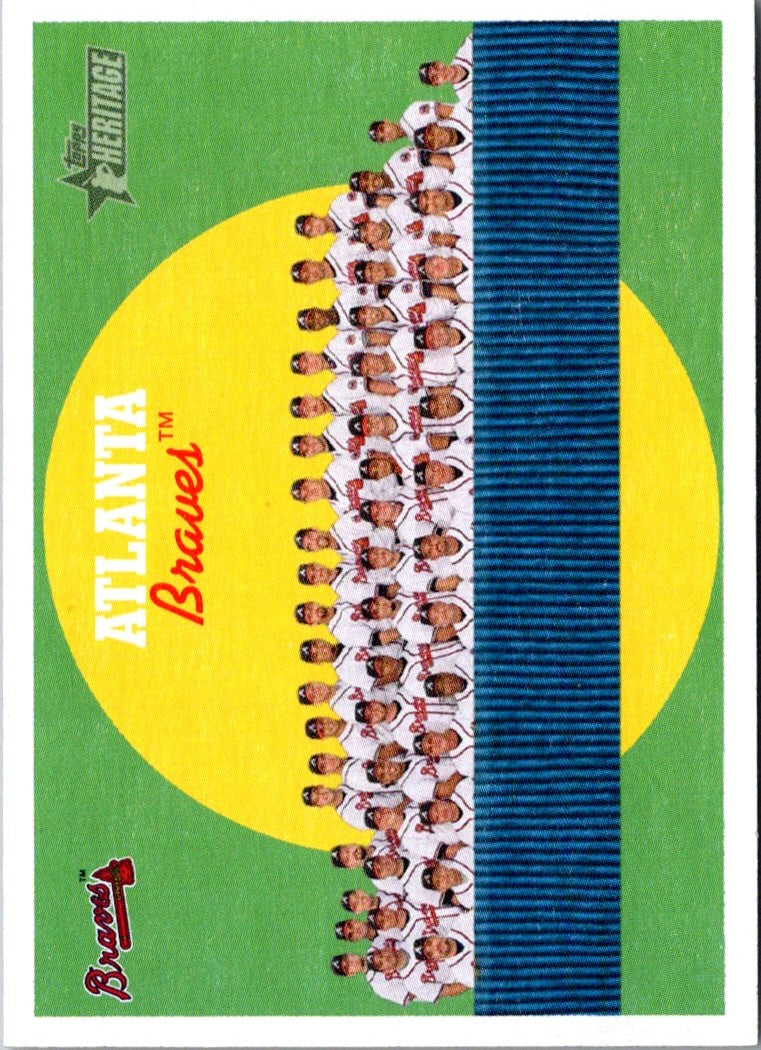 2008 Topps Heritage Atlanta Braves