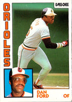 1984 O-Pee-Chee Dan Ford #349
