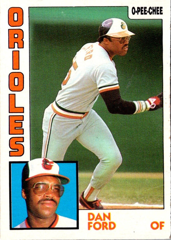 1984 O-Pee-Chee Dan Ford #349