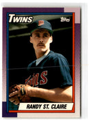 1990 Topps Tiffany Randy St. Claire