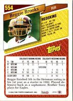 1993 Topps Gold Reggie Brooks #554