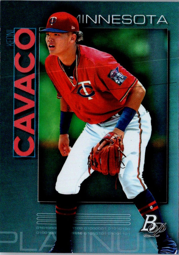 2020 Bowman Platinum Top Prospects Keoni Cavaco #TOP-19