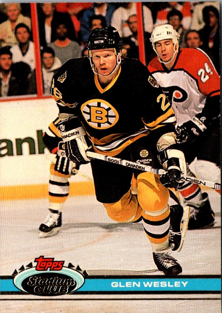 1991 Stadium Club Glen Wesley