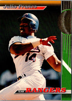 1993 Stadium Club Texas Rangers Julio Franco #25