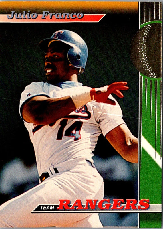 1993 Stadium Club Texas Rangers Julio Franco #25