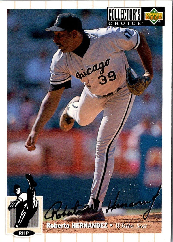 1994 Collector's Choice Silver Signature Roberto Hernandez #134