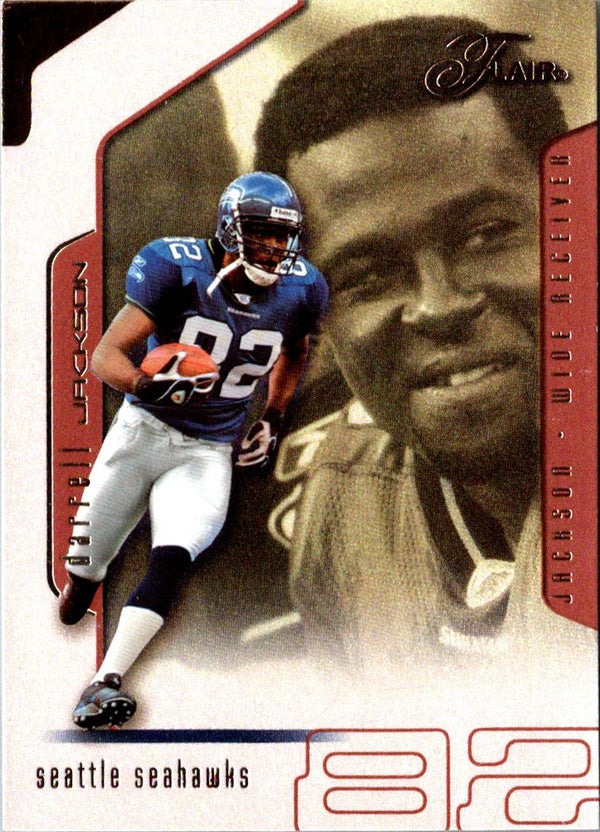 2002 Flair Darrell Jackson #10