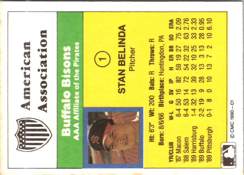 1990 CMC Stan Belinda