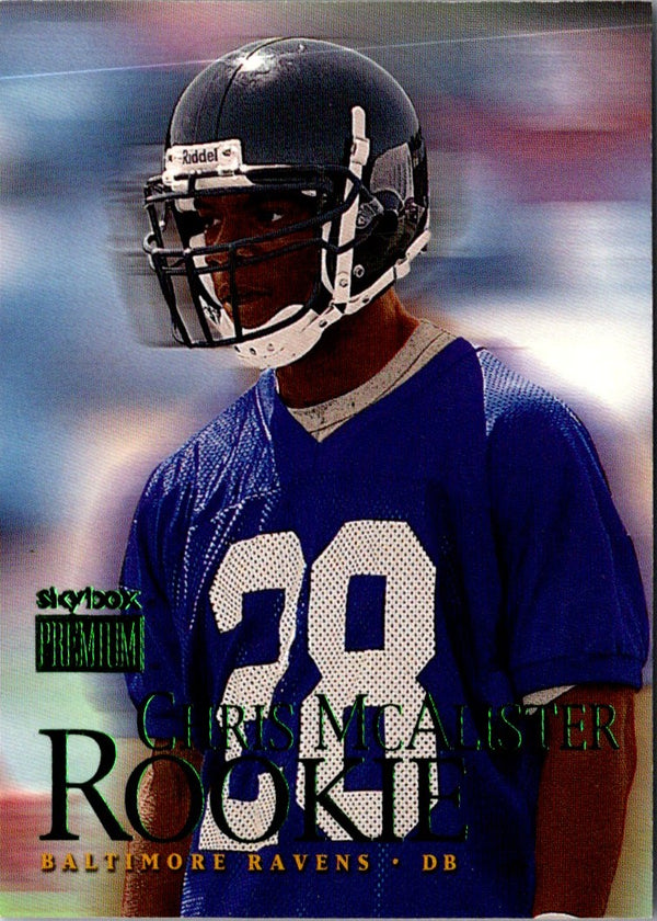 1999 SkyBox Premium Shining Star Rubies Chris McAlister #218 /30