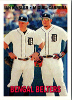 2016 Topps Heritage Bengal Belters (Ian Kinsler /Miguel Cabrera) #216