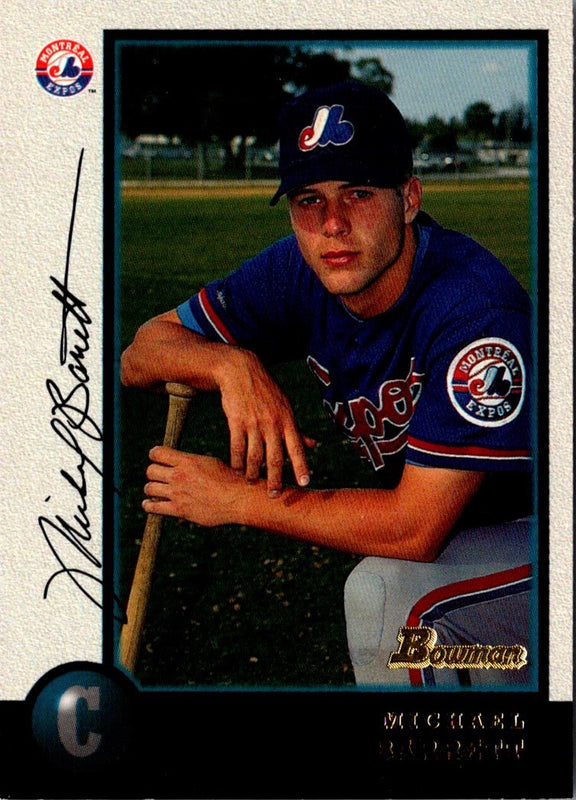 1998 Bowman Chrome Refractors Michael Barrett #79