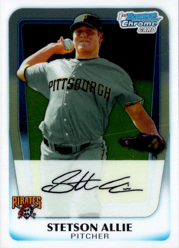 2011 Bowman Chrome Prospect Stetson Allie #BCP86