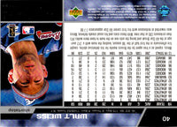 1999 Upper Deck Walt Weiss #40