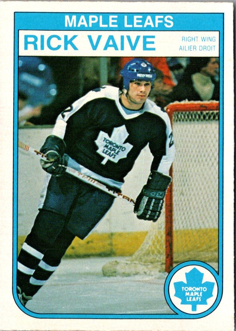 1982 O-Pee-Chee Rick Vaive