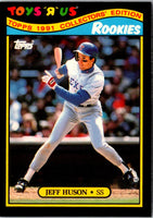 1991 Topps Toys'R'Us Rookies Jeff Huson #12