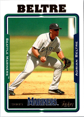 2005 Topps Adrian Beltre/Chipper Jones/Eric Chavez/David Wright/Hank Blalock/Mike Schmidt/Scott Rolen/Wade Boggs #3B