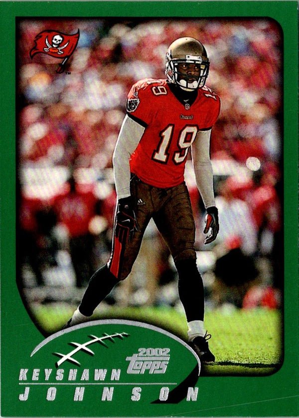 2002 Topps Keyshawn Johnson #156