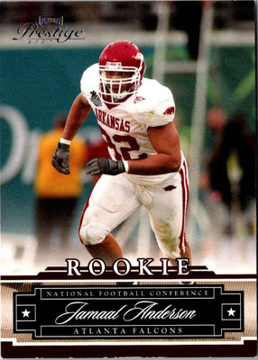 2007 Playoff Prestige Jamaal Anderson #180 Rookie