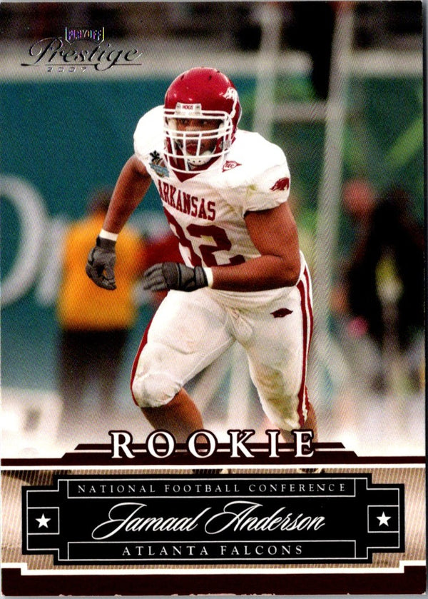2007 Playoff Prestige Jamaal Anderson #180 Rookie