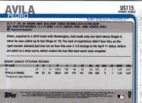 2019 Topps Chrome Update Edition Pedro Avila #24 Rookie