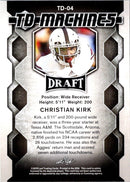 2018 Leaf Draft TD Machines Christian Kirk