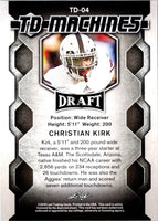 2018 Leaf Draft TD Machines Christian Kirk #TD-04