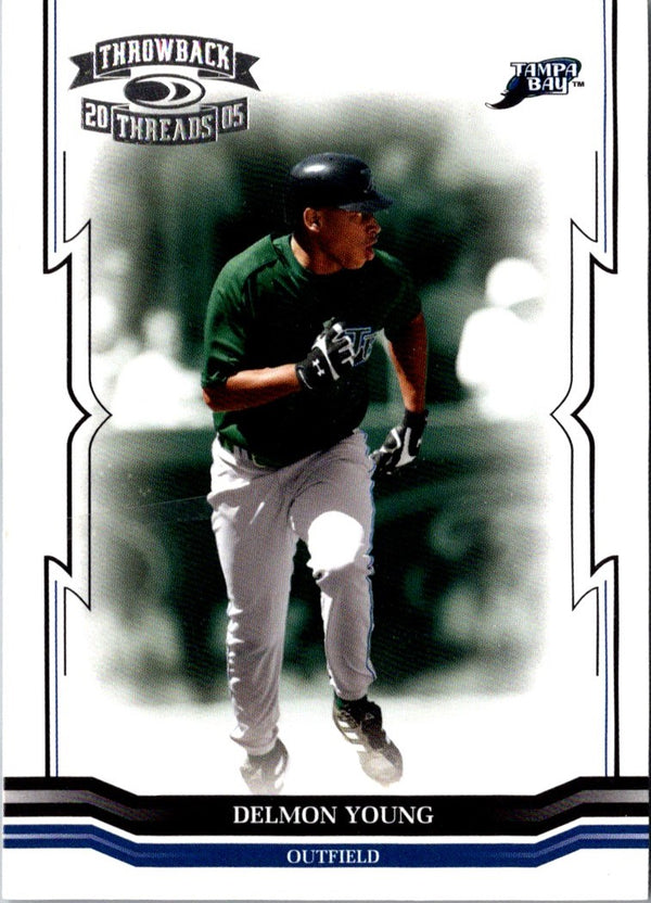 2005 Donruss Throwback Threads Delmon Young #255