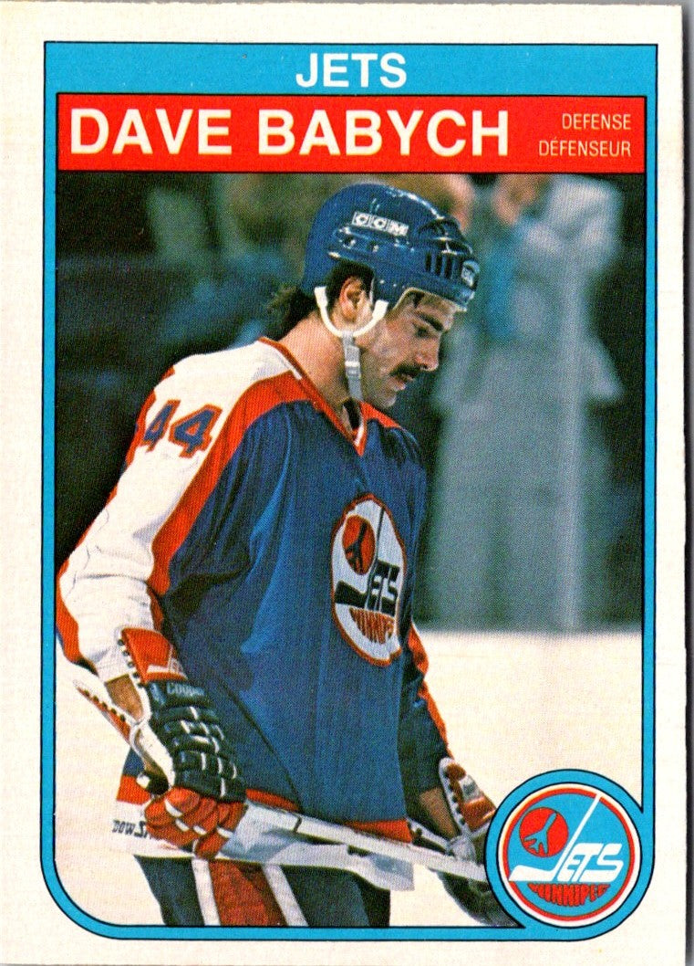 1982 O-Pee-Chee Dave Babych