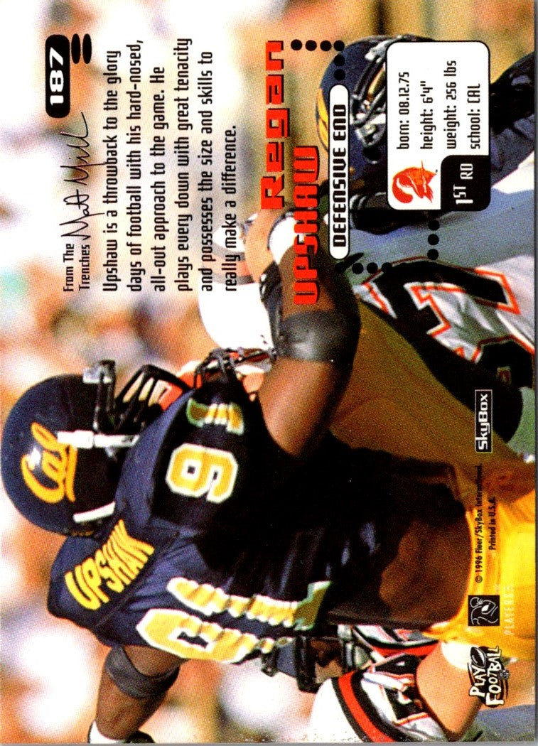 1996 SkyBox Impact Regan Upshaw